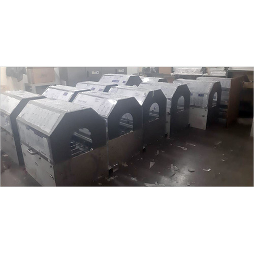 Basket Trolley With SS Cladding - Polycarbonate Cover Fabrication