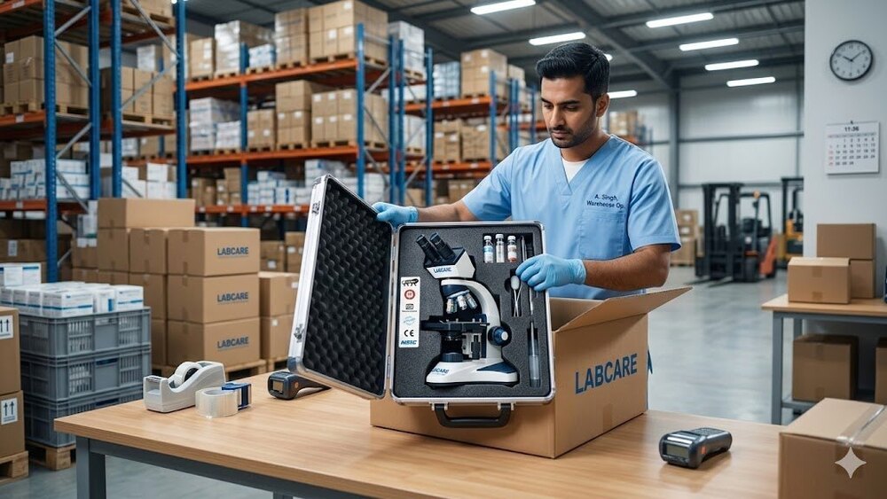 Upto 1000x Research Binocular Microscope BM-9bi