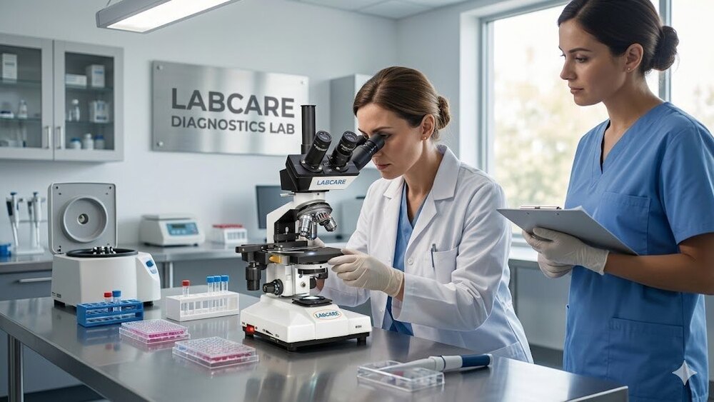 LED BM-6tr Research Trinocular Microscope