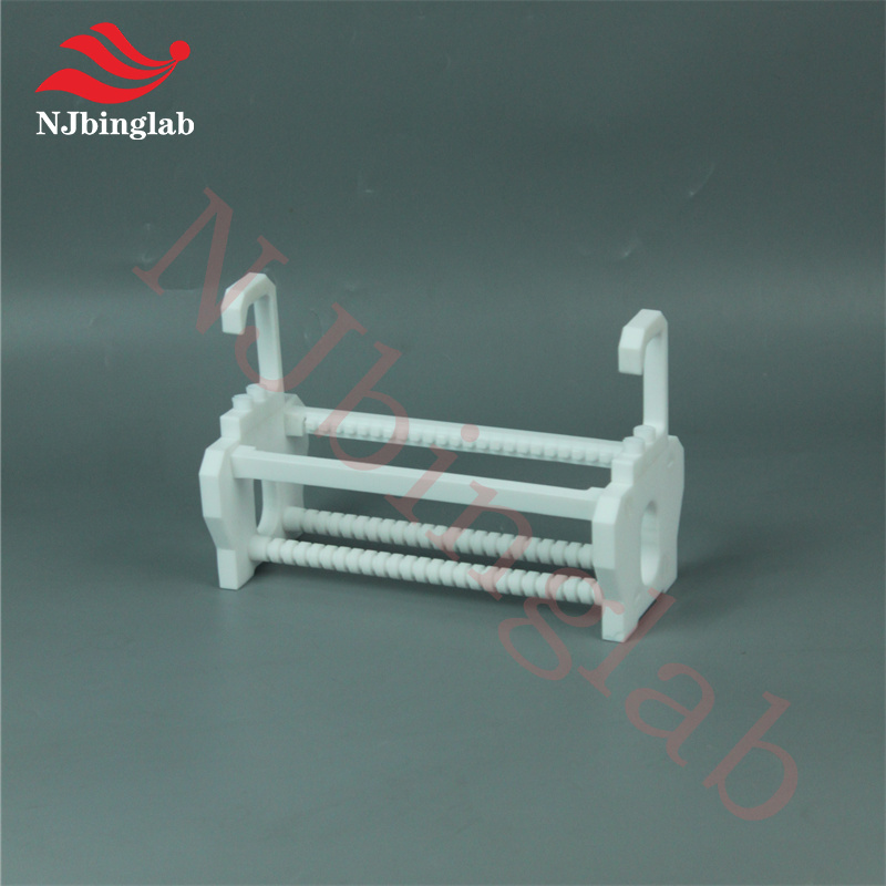	 PTFE wafer cassette, for 50*50mm, 25 slots, with handle