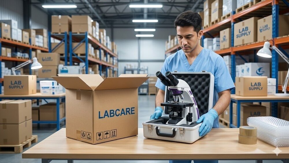 LED Research Trinocular Microscope BM-6Tr