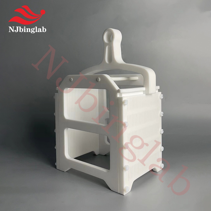 PTFE wafer cassette, for 7