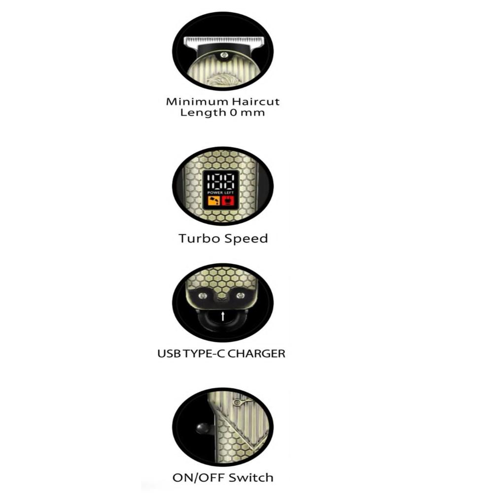 RSTYLER RECHARGEABLE TRIMMER RS-107