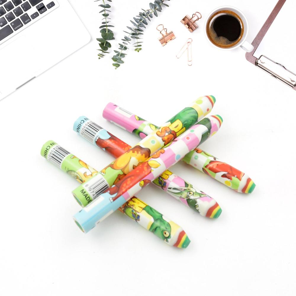 Fancy Rainbow Pencil Erasers for Kids Set of 48 Cartoon Erasers
