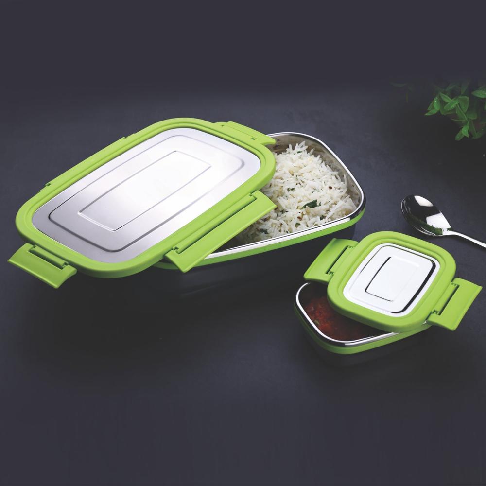stainless Steel Lunch Pack for Office & School Use