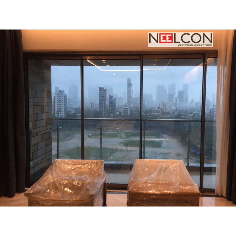 30mm Slim Interlock Sliding Window with Soundproof Glass