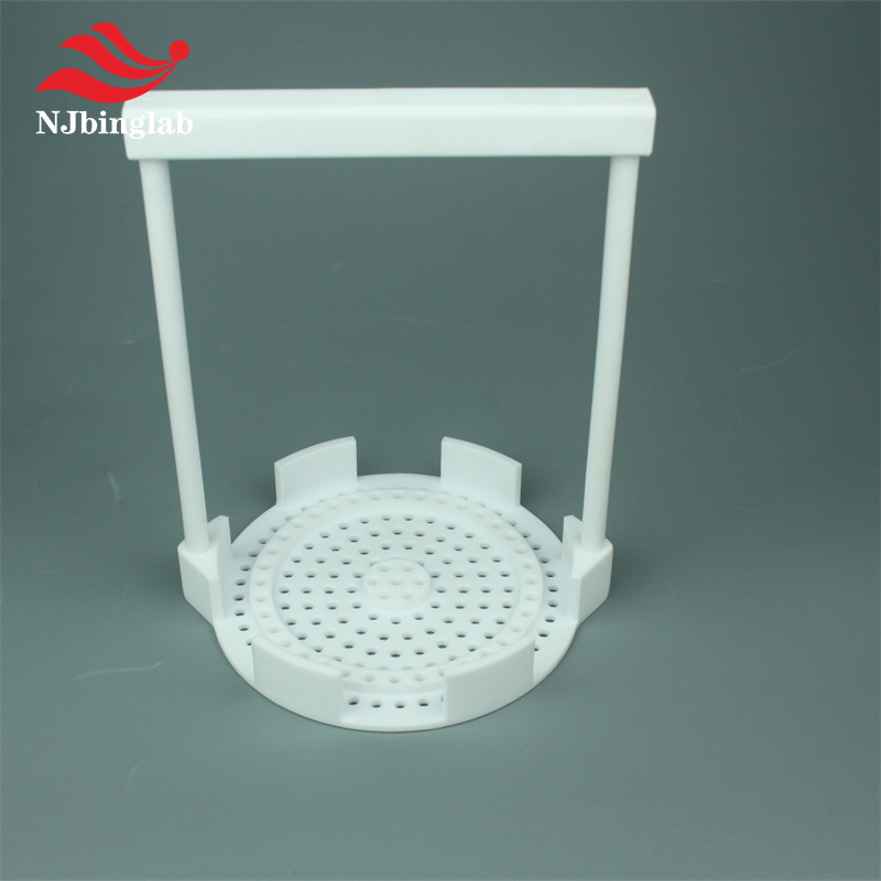 PTFE wafer basket, for 8 inches wafer