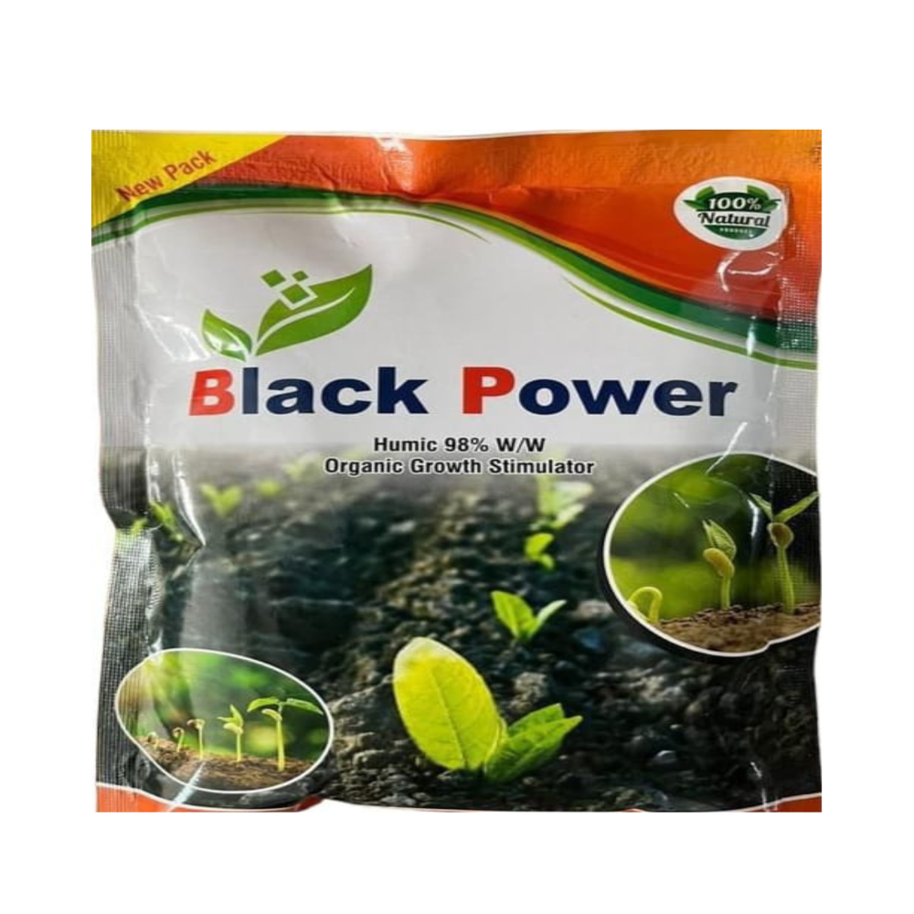 Black Power - Potassium Humate 98% (500 Gm)