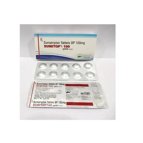 Sumitop Sumatriptan Tablet 100mg , Prescription, Treatment: Treatment Of Migraine