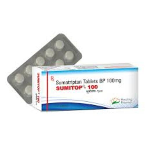 Sumitop Sumatriptan Tablet 100mg , Prescription, Treatment: Treatment Of Migraine