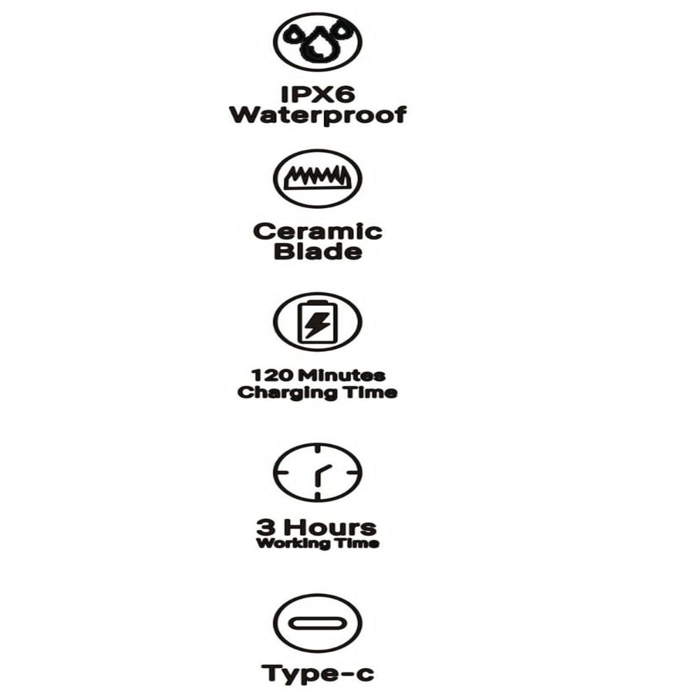 RSTYLER RECHARGEABLE TRIMMER RS-109