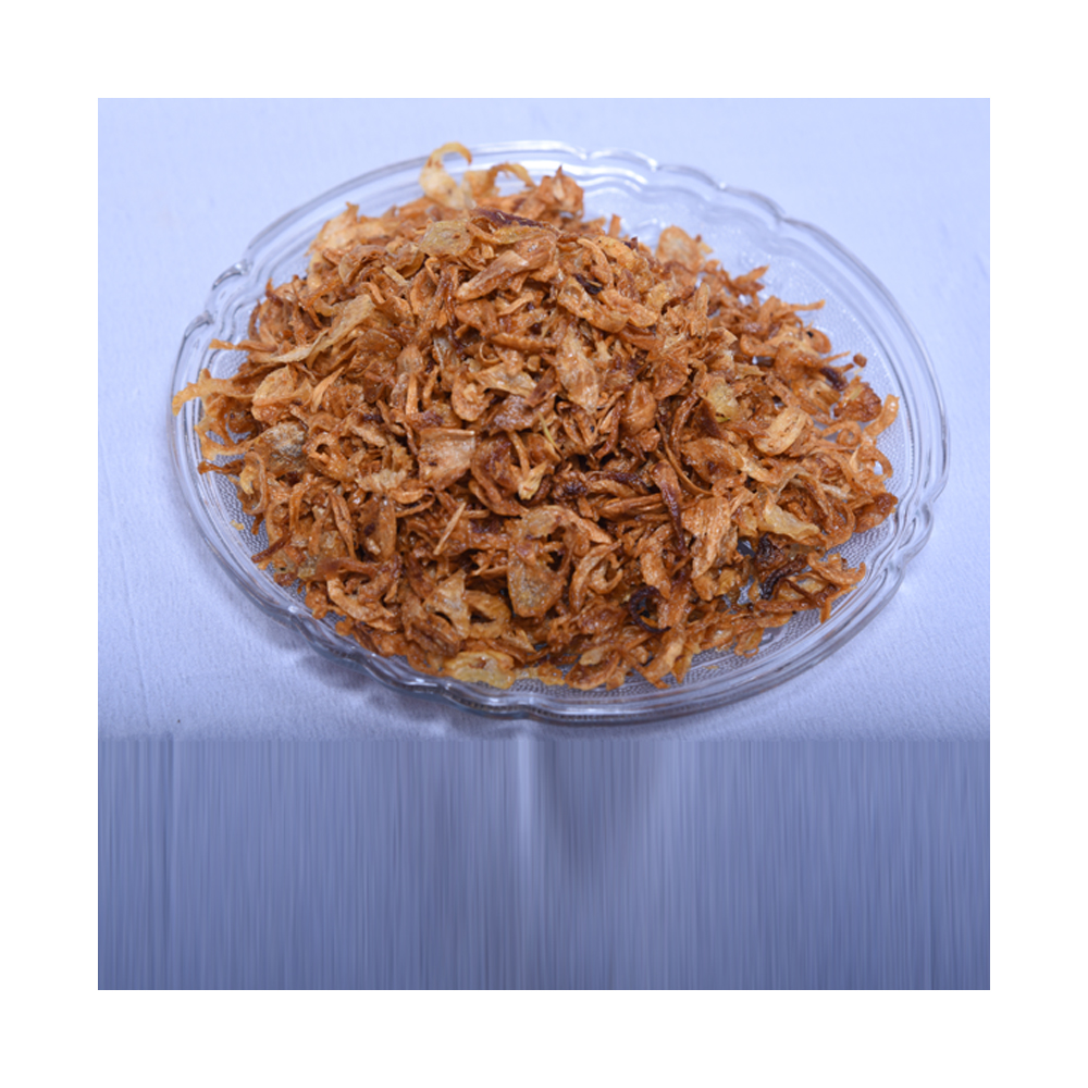 White fresh fried onion