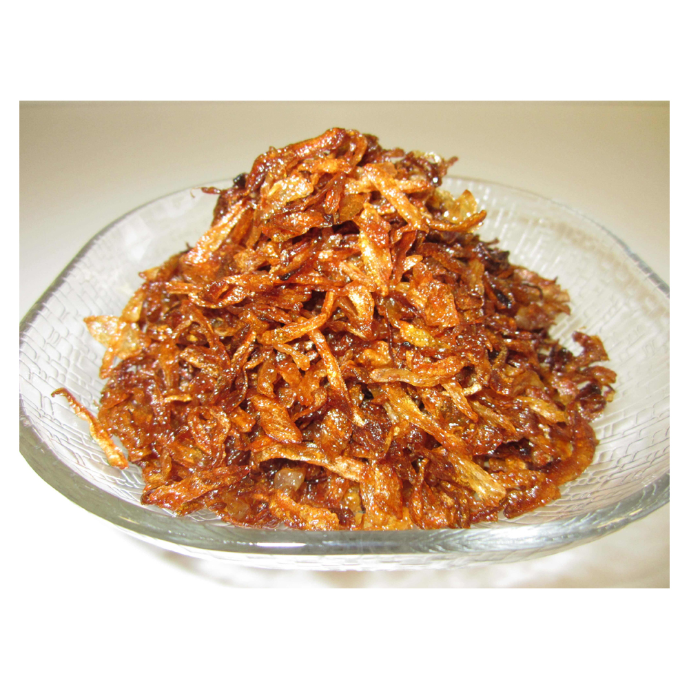 White fresh fried onion