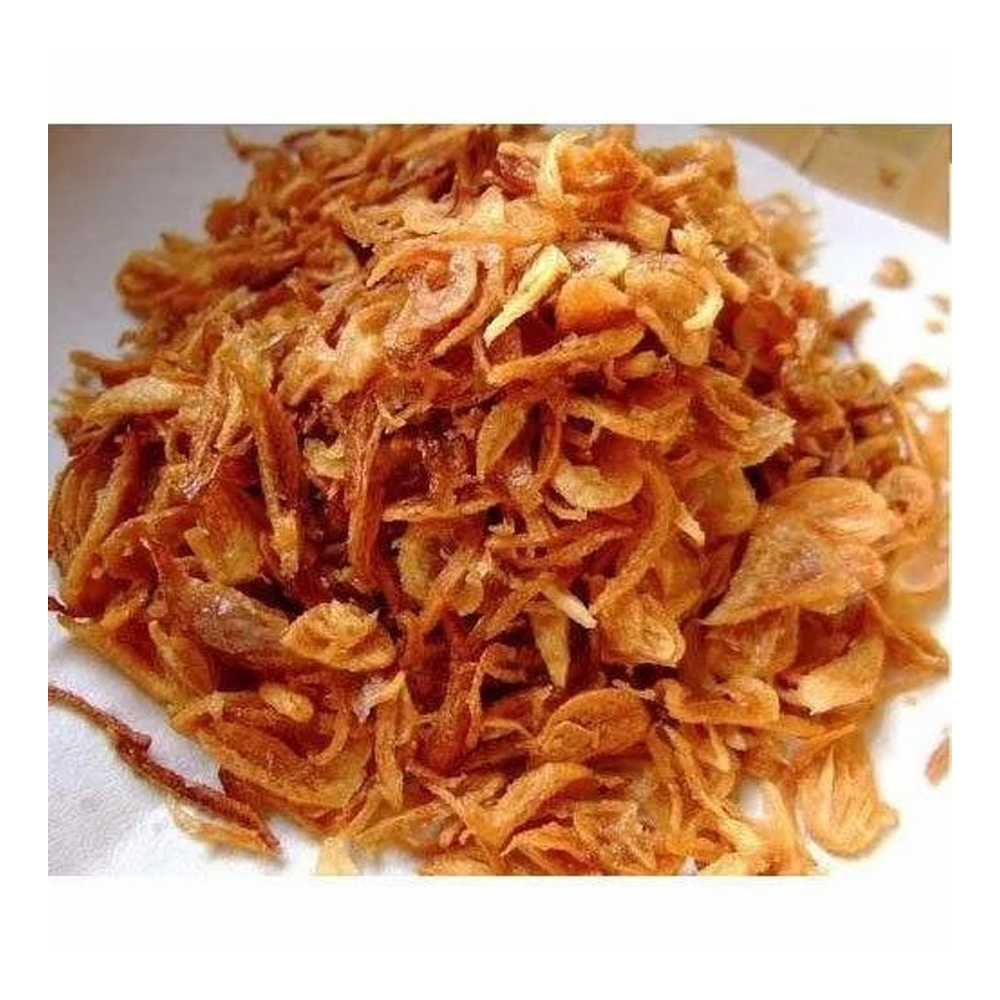Pink fresh fried onion