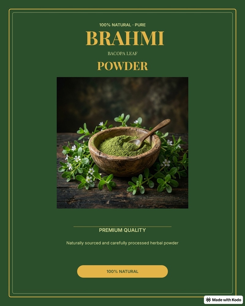 Brahmi Leaves Powder