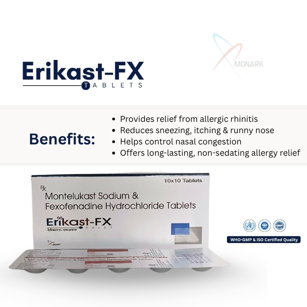 Montelukast, Fexofenadine Hydrochloride Tablets