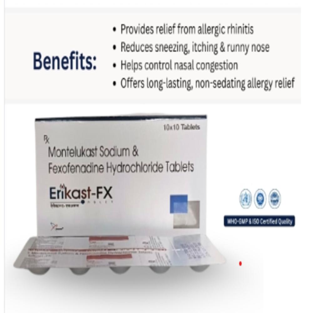 Montelukast, Fexofenadine Hydrochloride Tablets