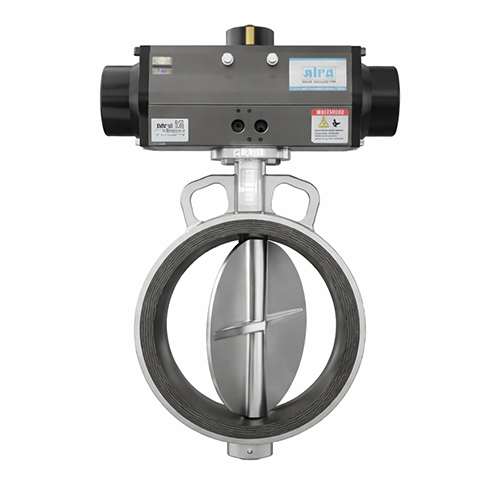 Rubber Lined Wafer Type Butterfly Valve