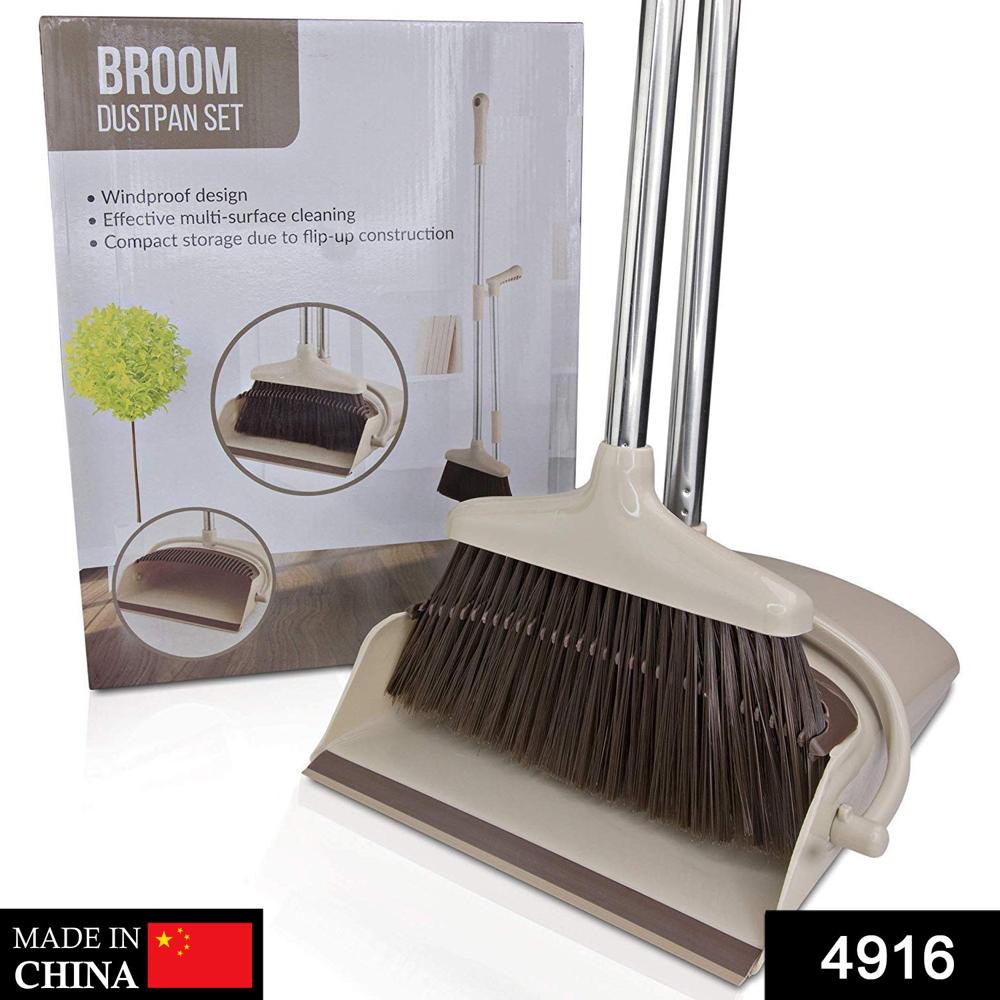 Handle Dustpan And Brush For Sweeping & Cleaning Dust Pan And Broom Handled, Supdi - Product Type: Home Improvement