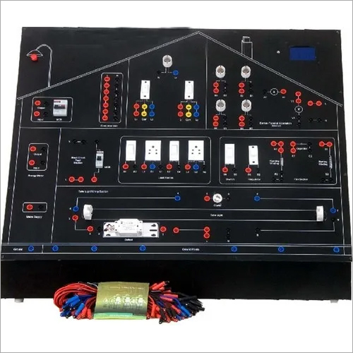 ब्लैक होम इलेक्ट्रिकल वायरिंग ट्रेनिंग सिस्टम