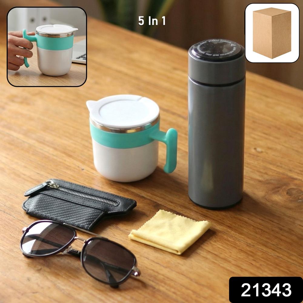 5 In 1 Multipurpose Travel Essentials Combo Set - Color: Mix