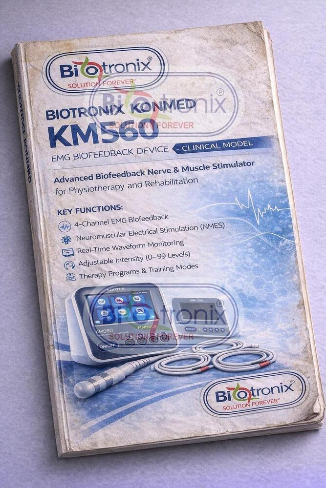 Konmed KM-560 4 Channel EMG Biofeedback Device with Therapy Functions