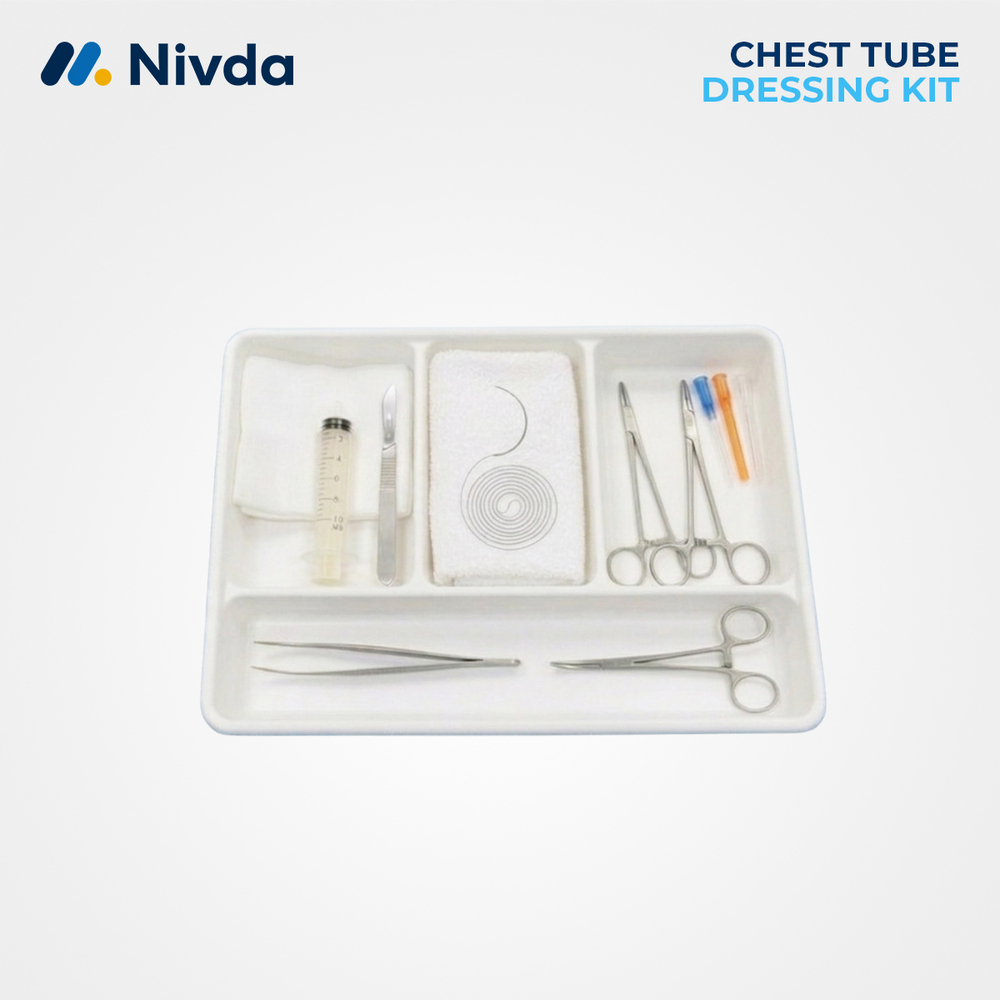 Chest Tube Dressing Set