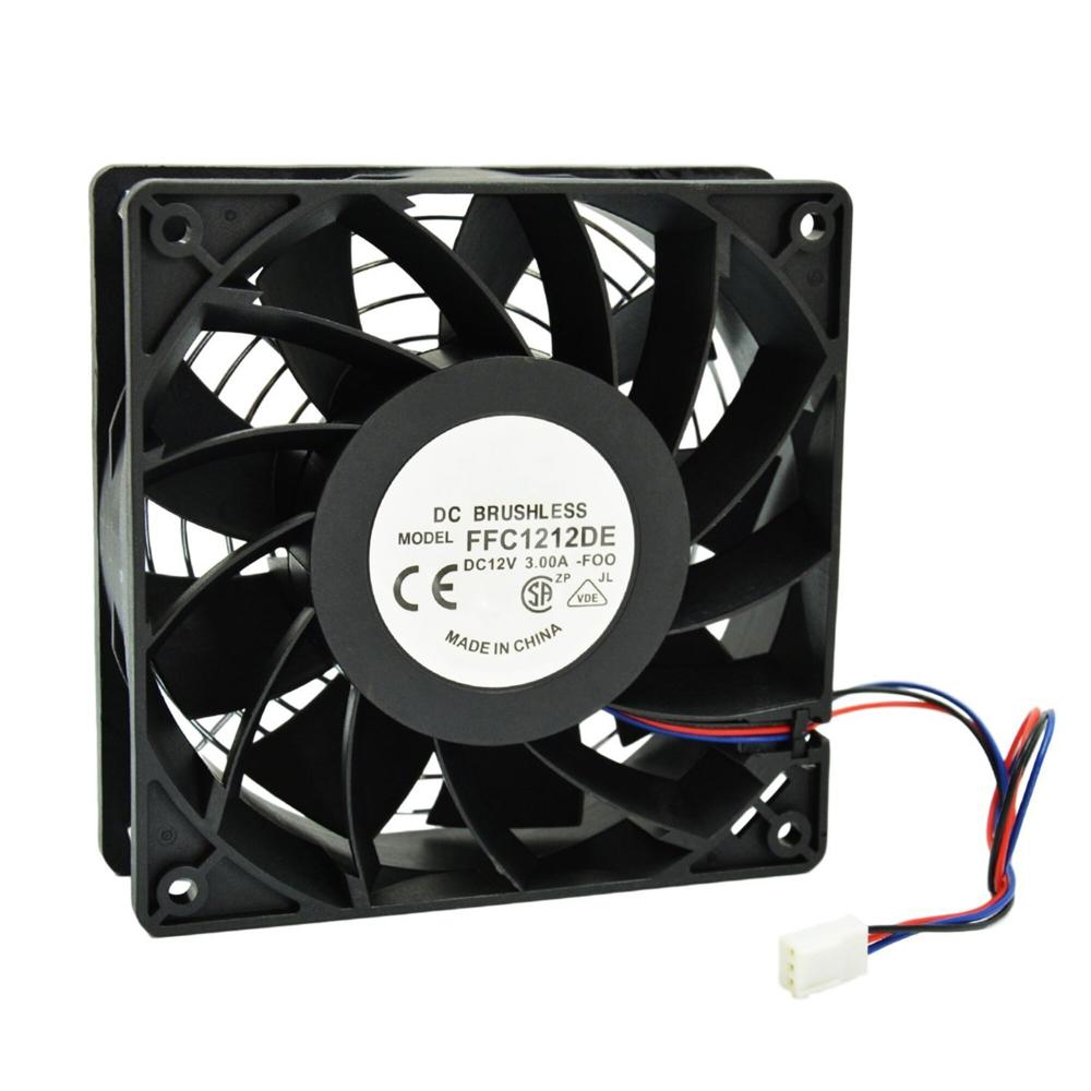 DELTA FFC1212DE 12V DC 3.00A 12025mm Ball Bearing Industrial Inverter Axial Cooling Fan