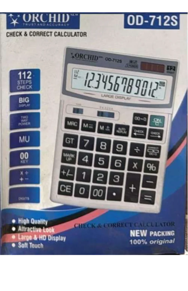 Orchid OD-712S Calculator.
