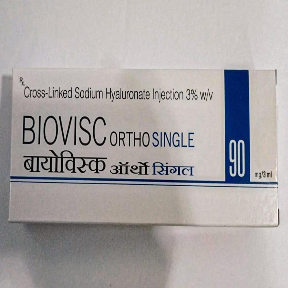 Biovisc Ortho Single Cross Linked Sodium Hyaluronate Injection 3% W/V - Origin: Indian