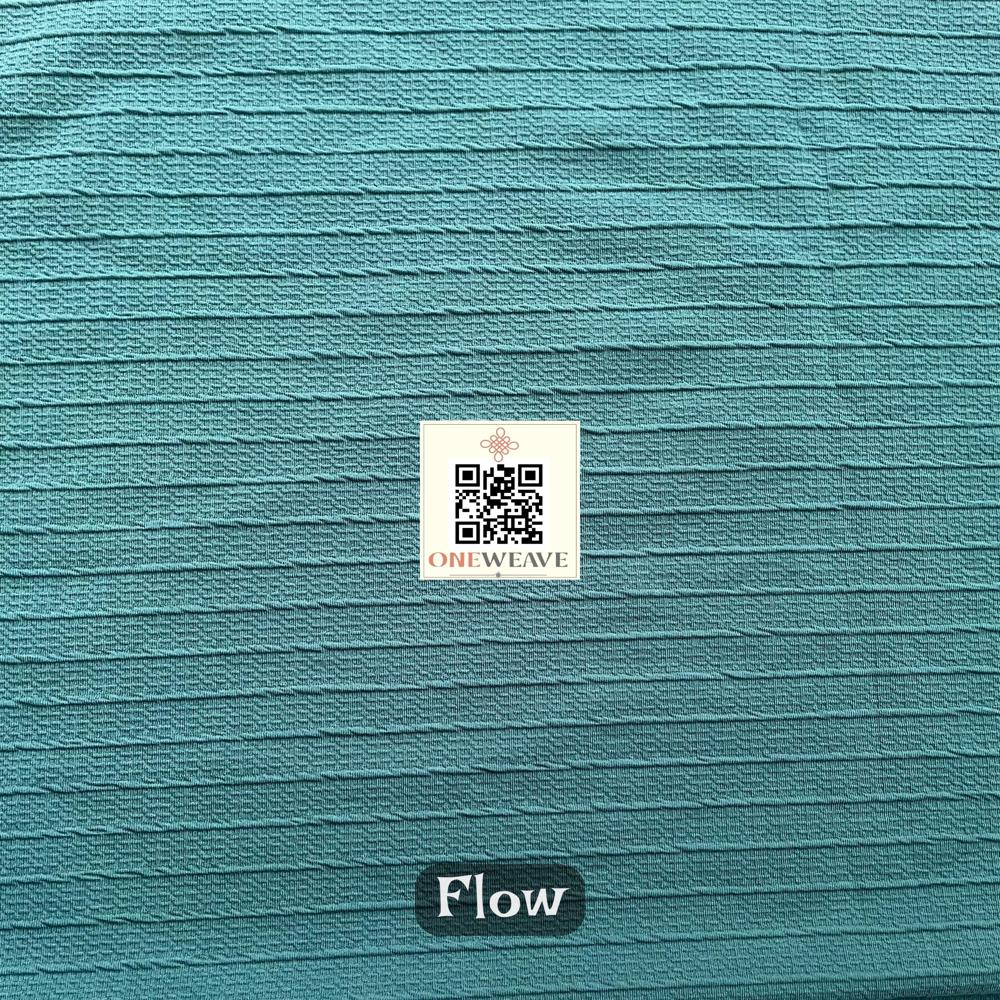 FLOW POLYESTER LYCRA FABRIC