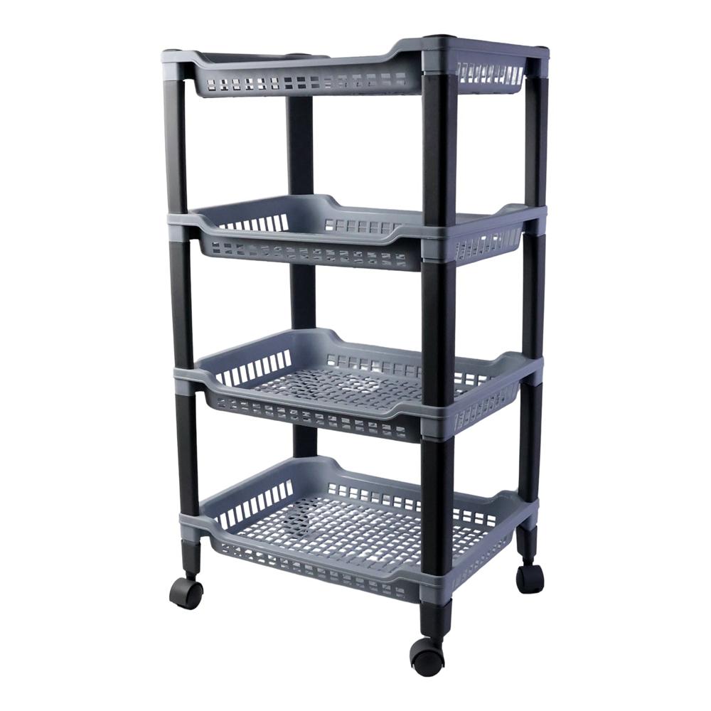 Apex 4 Layer Big Multipurpose Plastic Storage Rack