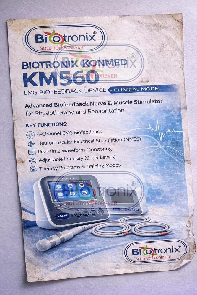 Konmed KM-560 EMG Biofeedback Equipment with Clinical Modes