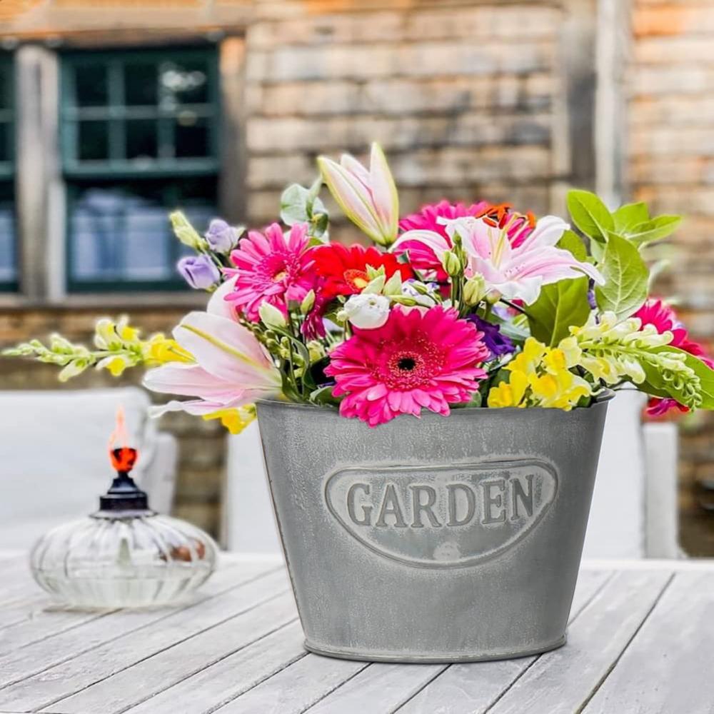 Iron Garden Buckets