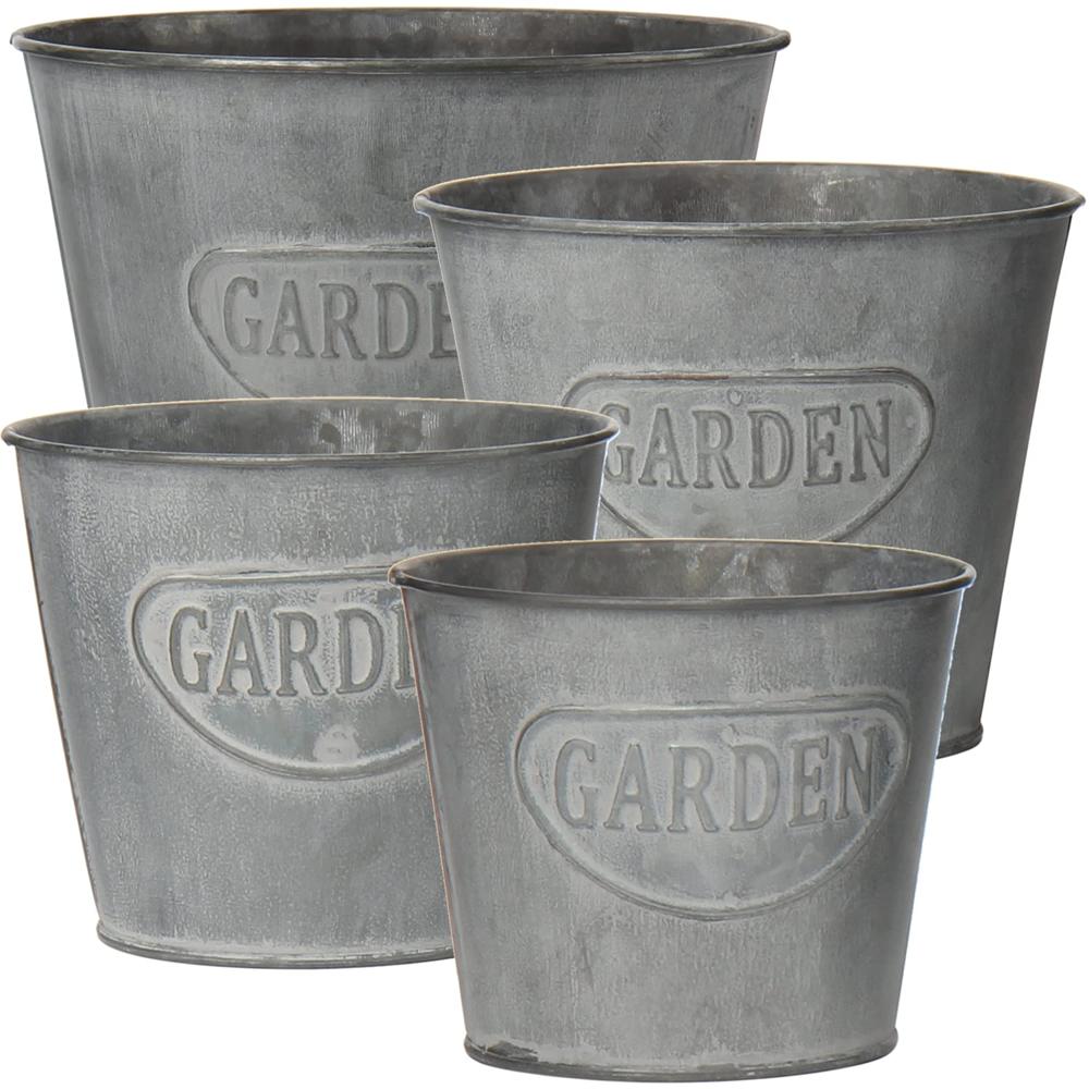 Iron Garden Buckets