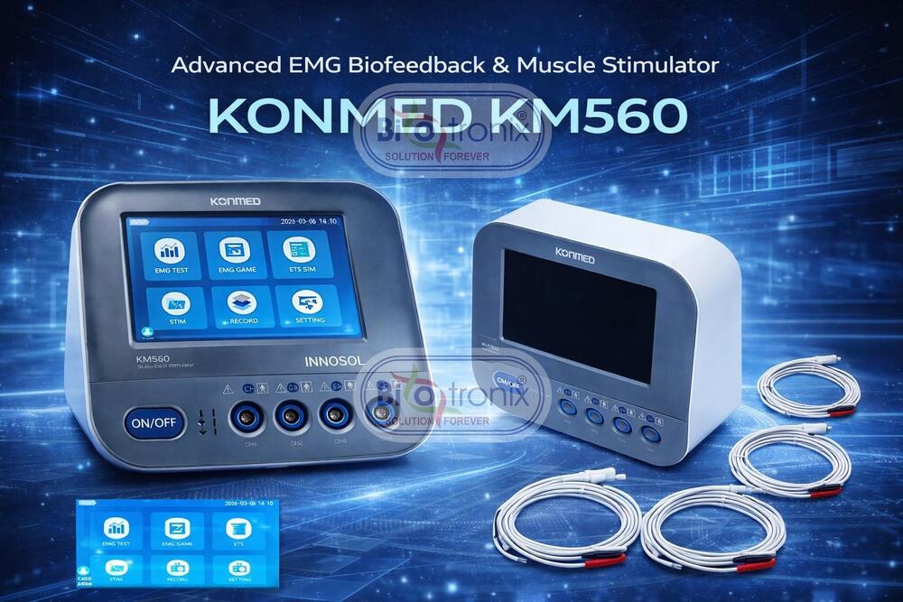 Konmed KM-560 Physiotherapy Biofeedback Device with Muscle Training