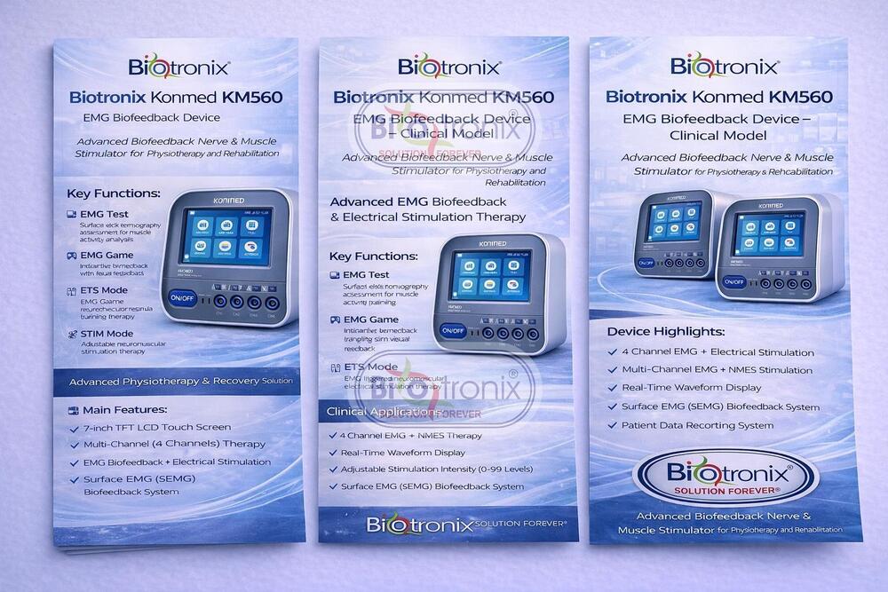 Konmed KM-560 4 Channel Biofeedback System with EMG Therapy