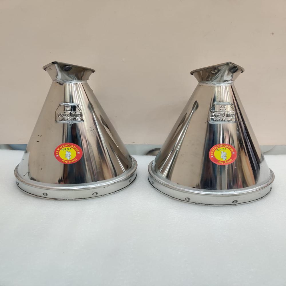 5 Ltr Steel Fuel Measuring (Conical) Utensil