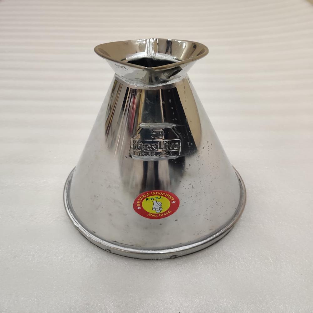 5 Ltr Steel Fuel Measuring (Conical) Utensil