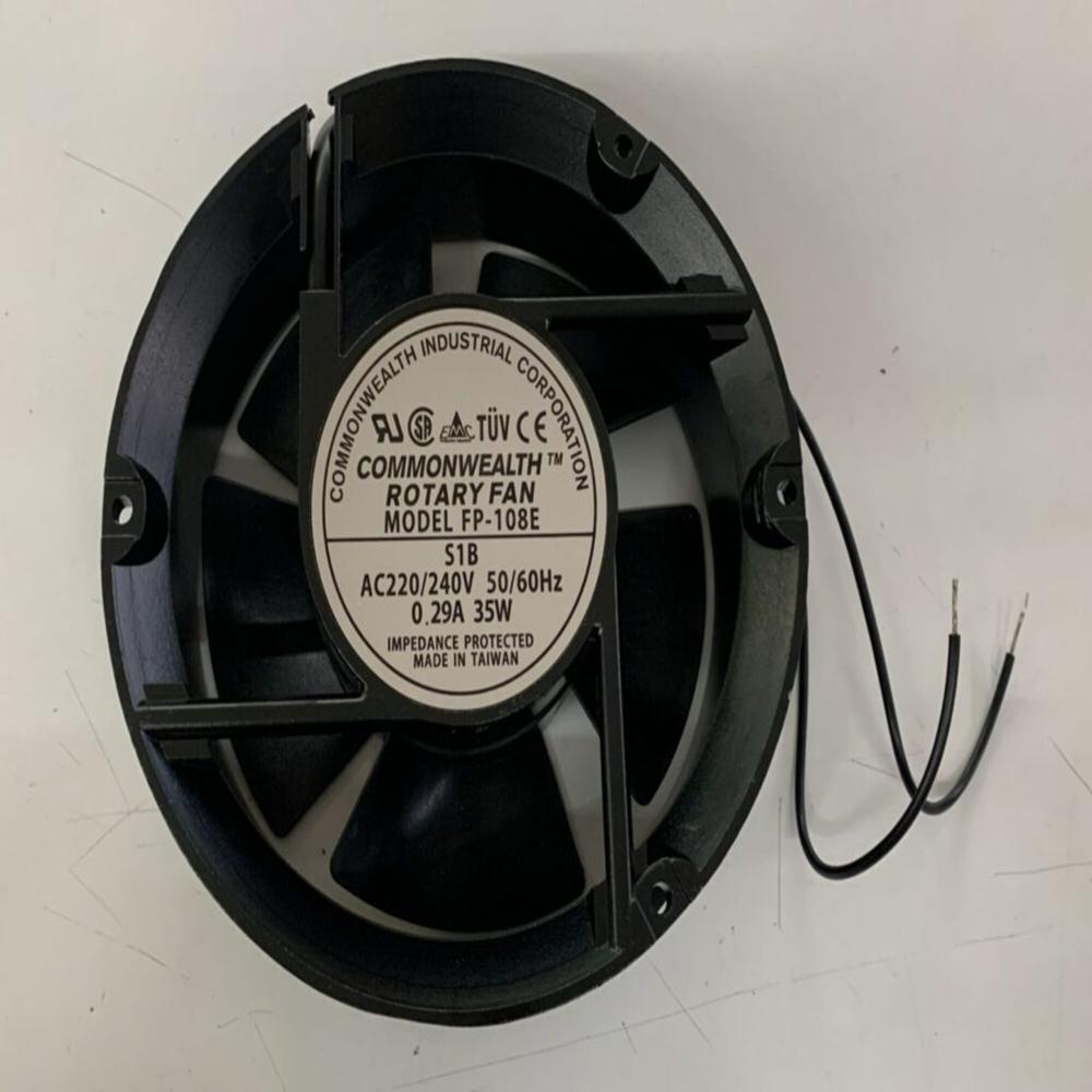 COMMONWEALTH FP-108E S1-B 220/240V AC 38/35W 0.22/0.29A 17251mm Ball Bearing Industrial Axial Cooling Fan