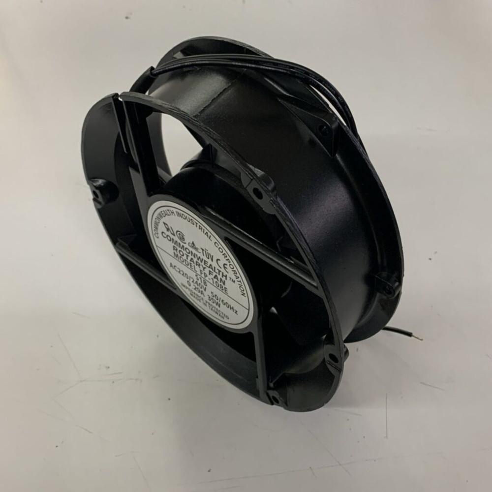 COMMONWEALTH FP-108E S1-B 220/240V AC 38/35W 0.22/0.29A 17251mm Ball Bearing Industrial Axial Cooling Fan