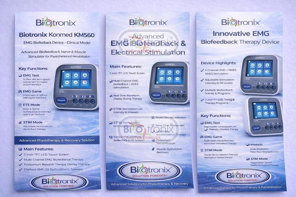 Konmed KM-560 EMG Biofeedback System for Strength Recovery