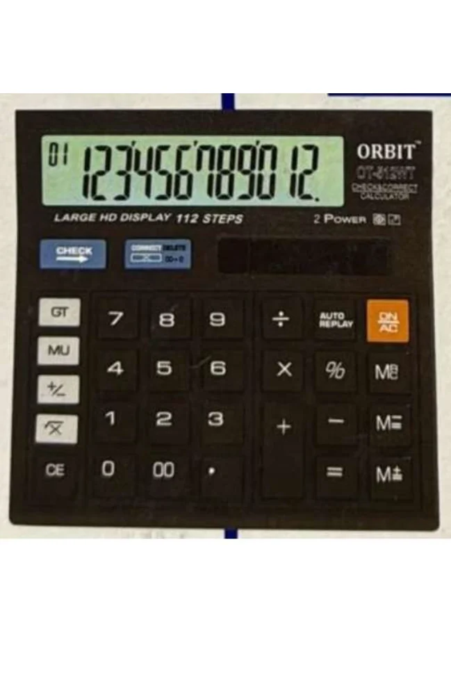 Orbit Smart Ot-512wt Basic Calculator - Color: Any Color