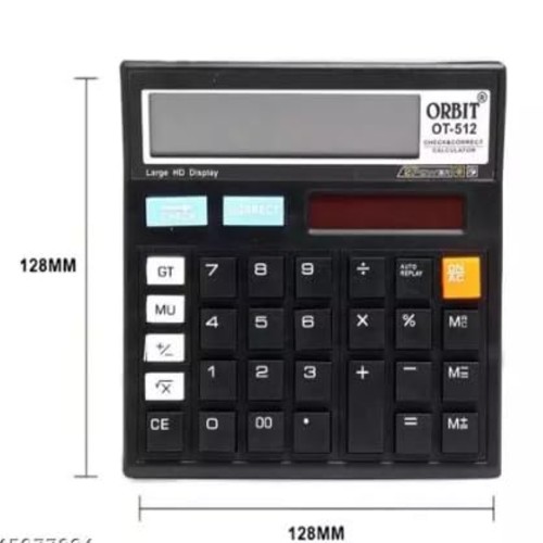 Orbit Smart Ot-512wt Basic Calculator - Color: Any Color