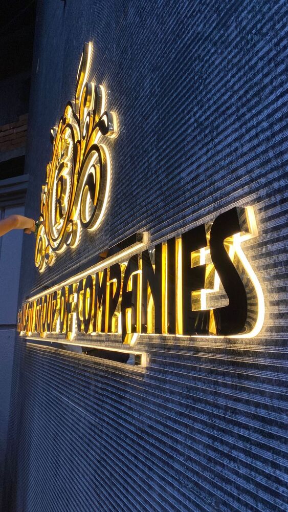 3d Steel Letters