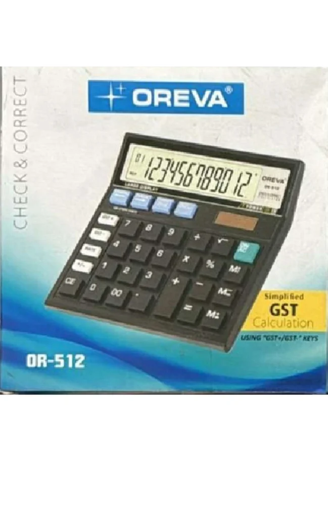 Oreva OR-512 Check & Correct Calculator.