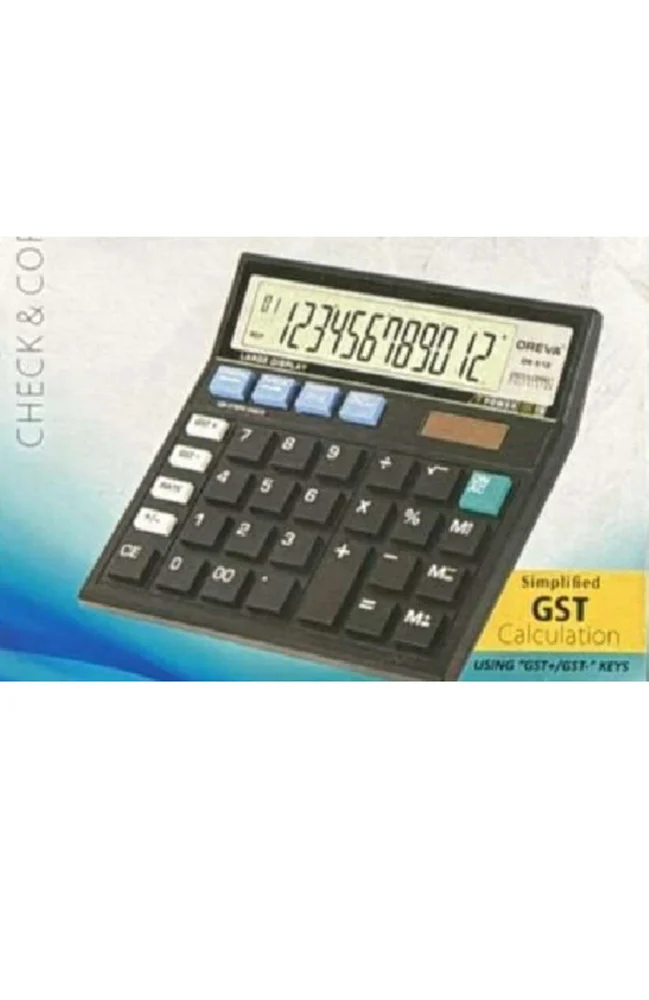 Oreva OR-512 Check & Correct Calculator.