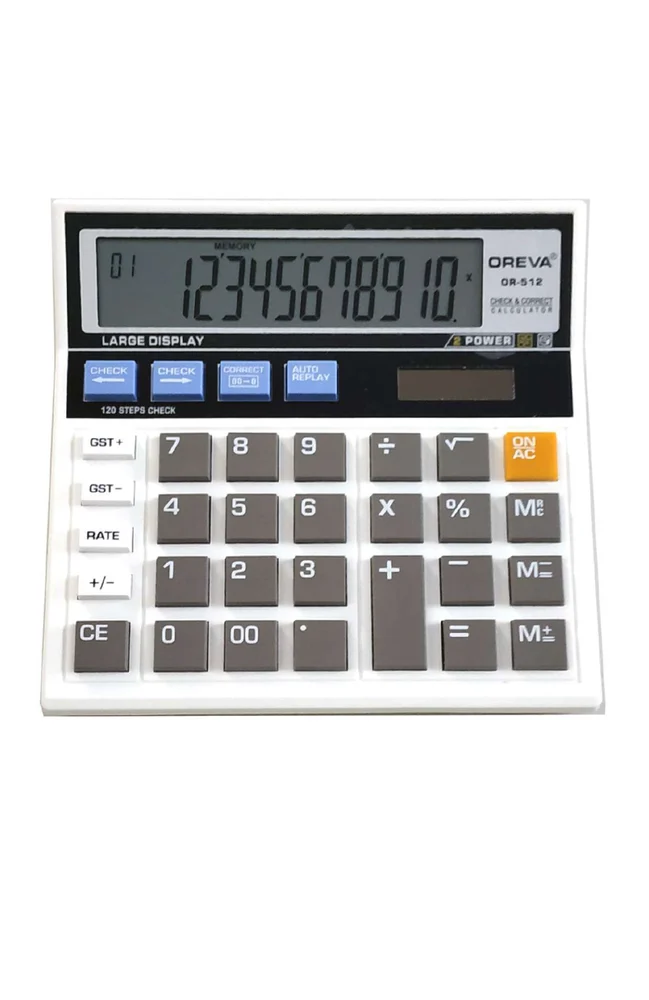 Oreva OR-512 Check & Correct Calculator.