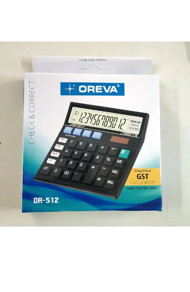 Oreva OR-512 Check & Correct Calculator.