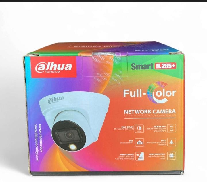 DAHUA 5MP FULL COLOR HD DOME CAMERA   DH-HAC-HDW1509CLQP-A-LED